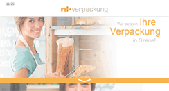 Desktop Screenshot of nl-verpackung.de